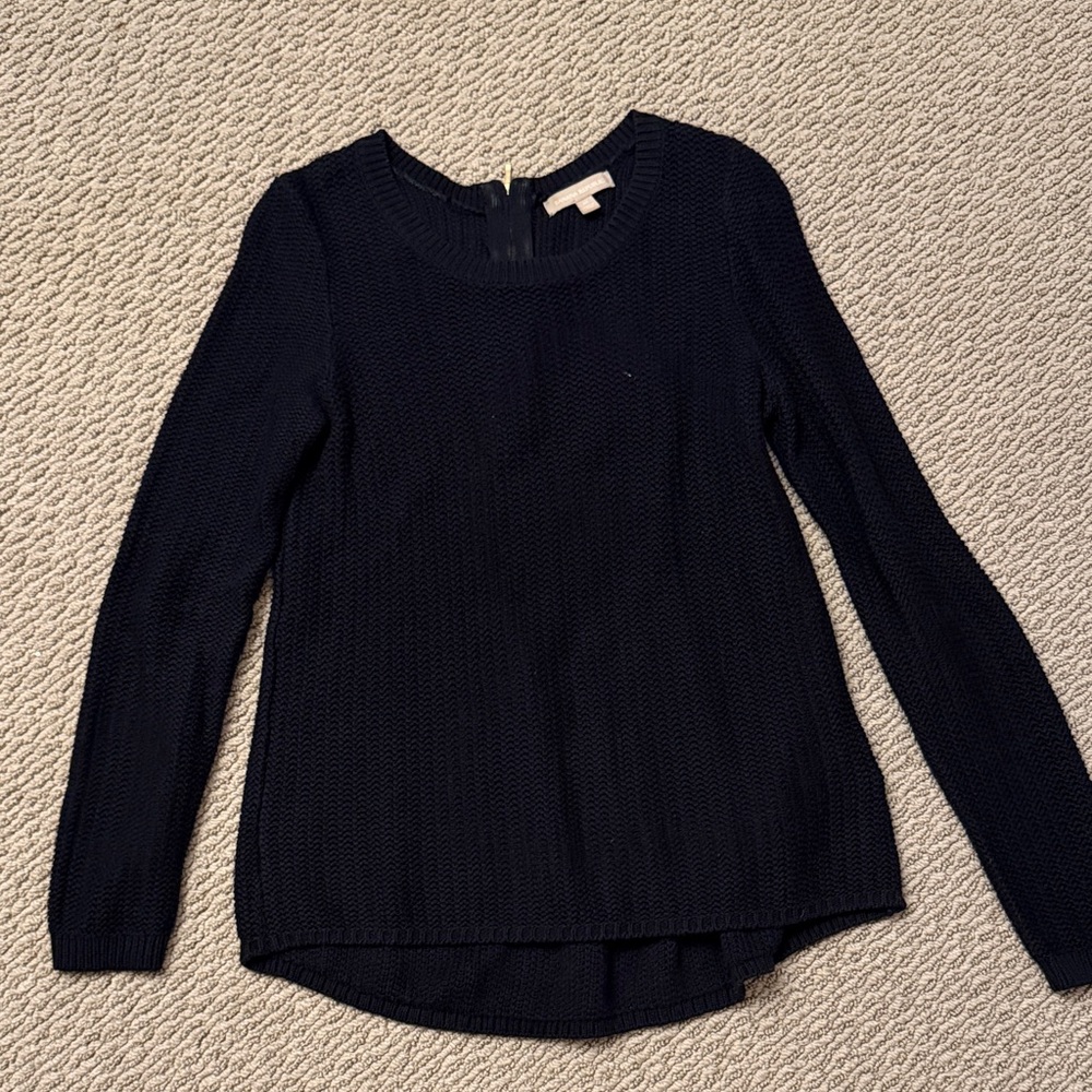 Banana Republic Black Long Sleeve Top